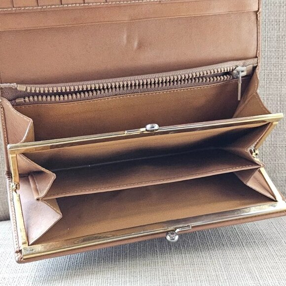 CELINE Paris Card Holder Wallet Macadam Long Clutch Purse Bag Made in Italy auth - Picture 8 of 15